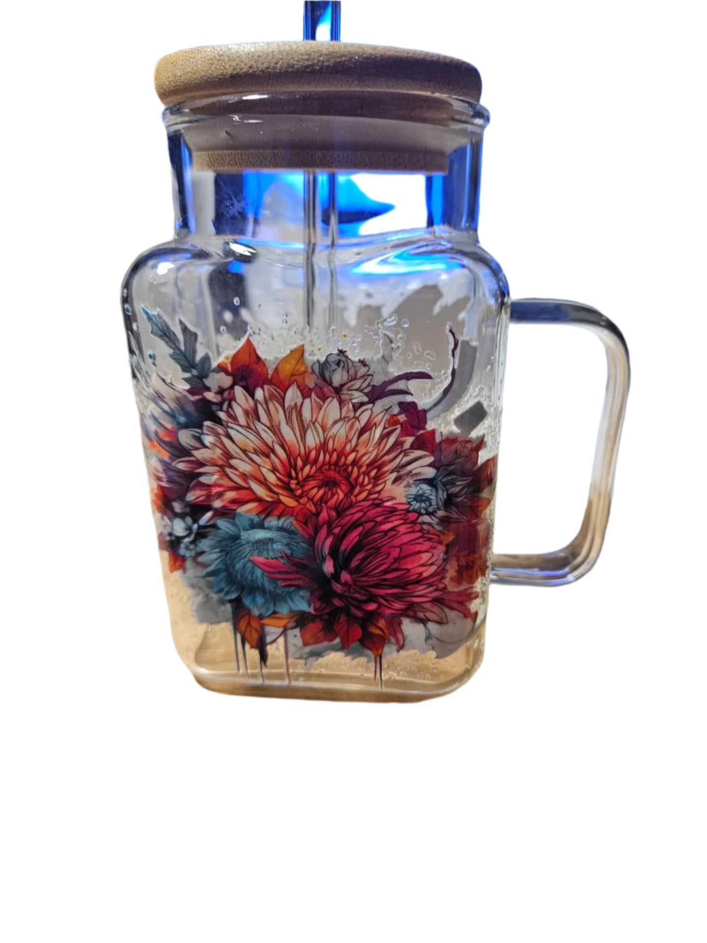 Glass mug