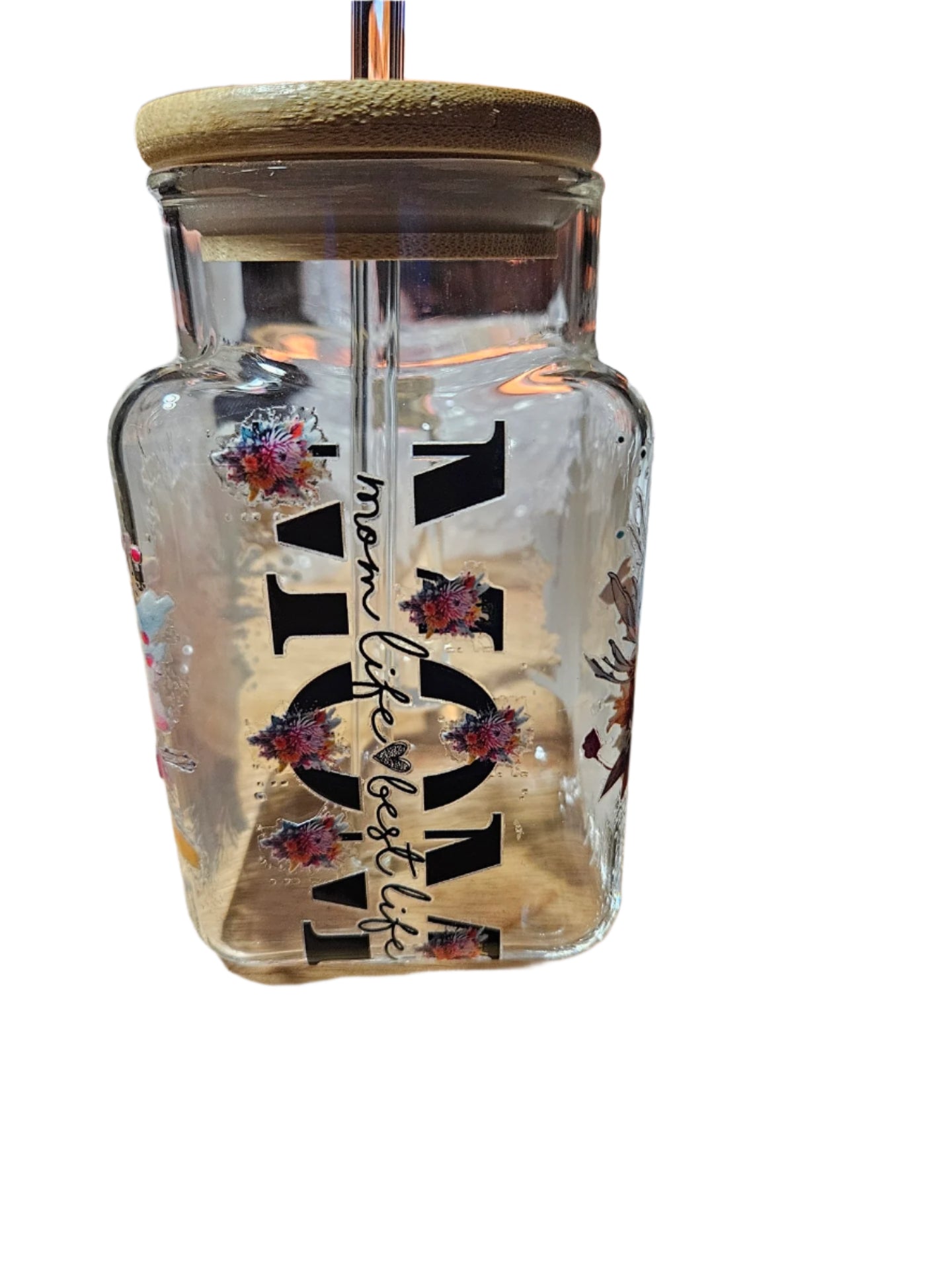 Glass mug