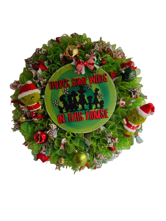 Grinch Wreath