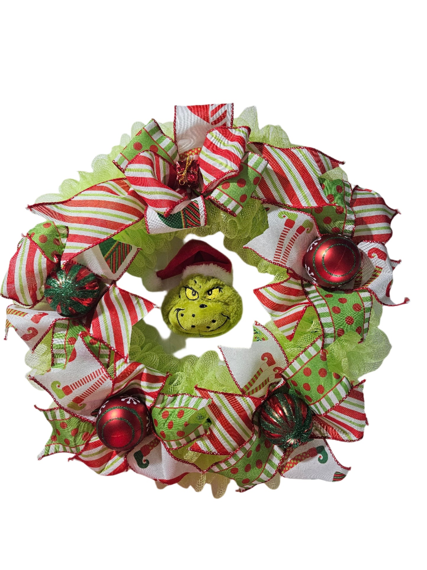 18" Grinch Wreath