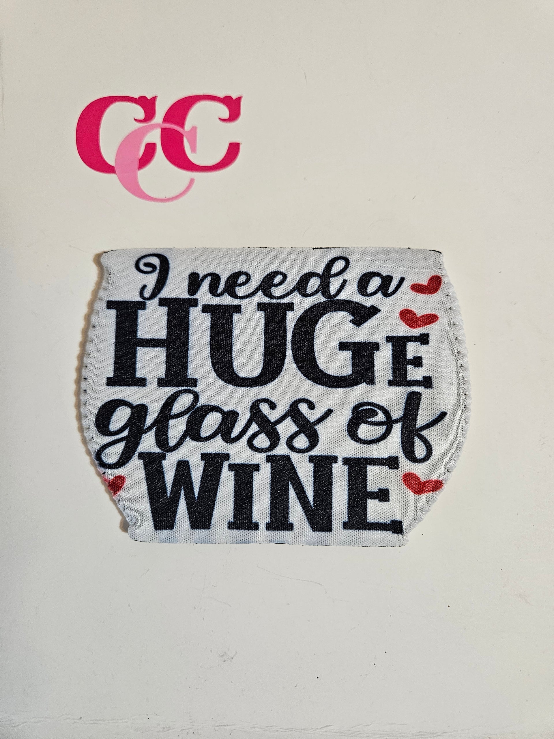 Wine Koozie – Cheryls Creative Crafts