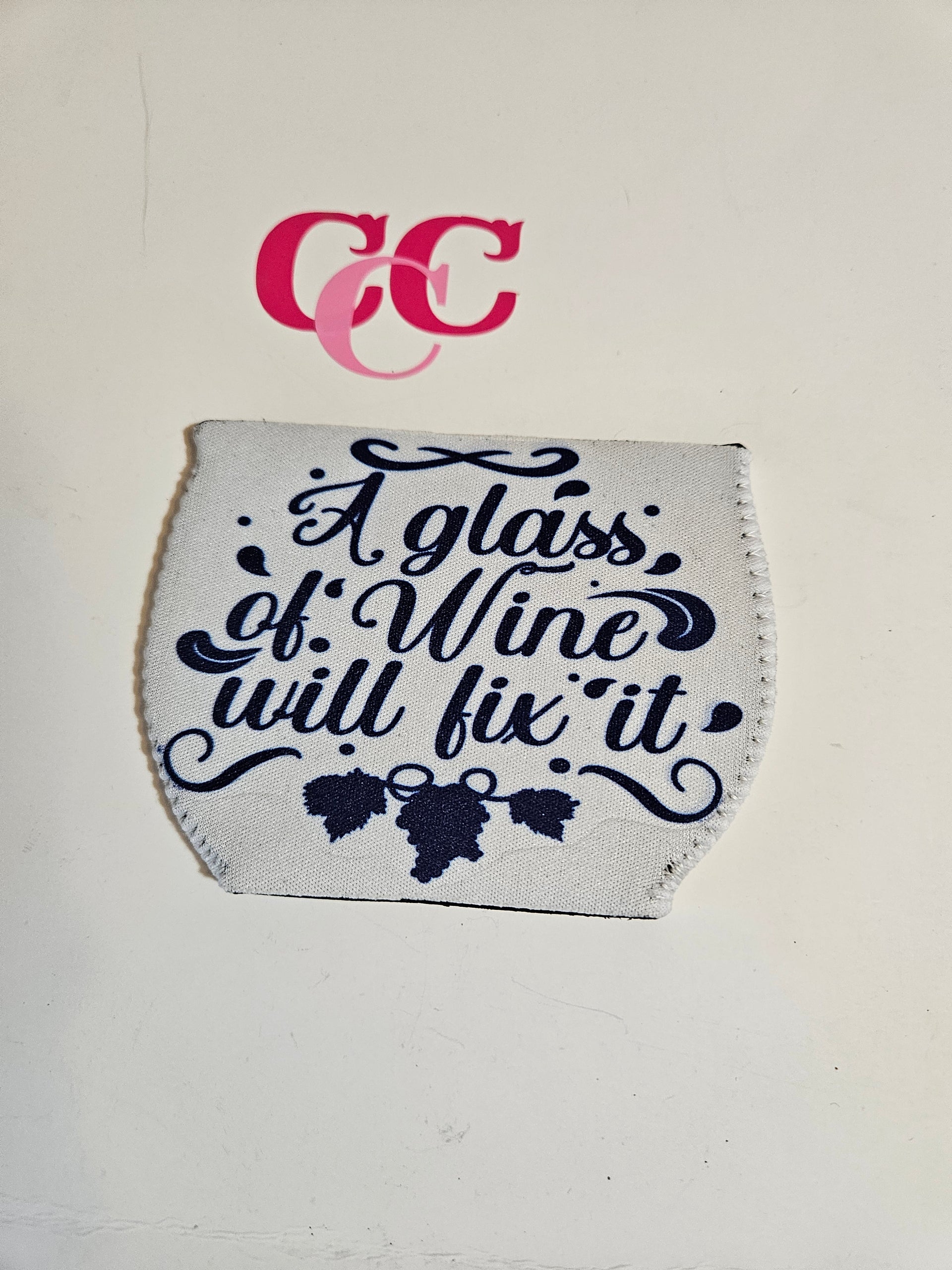 Wine Koozie – Cheryls Creative Crafts