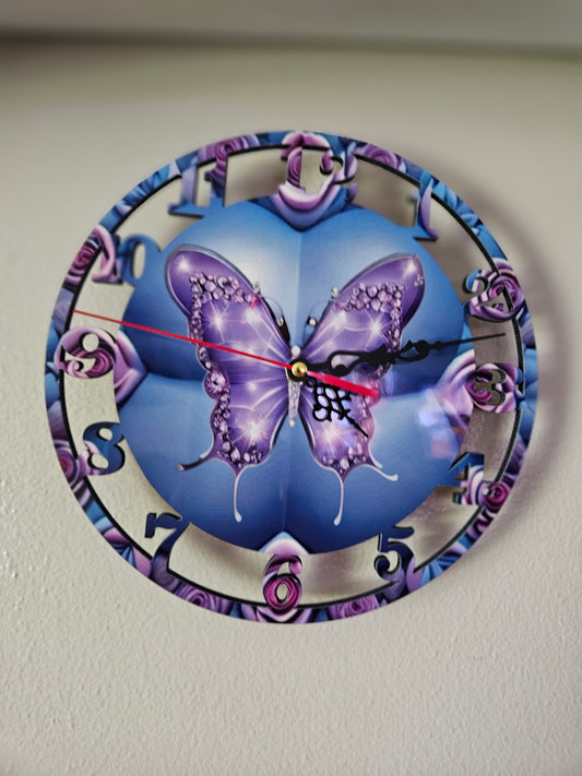 Sublimation clocks