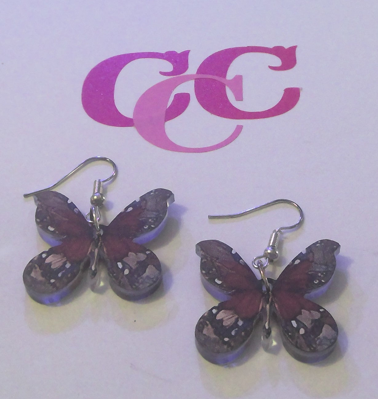 Burgundy Butterfly